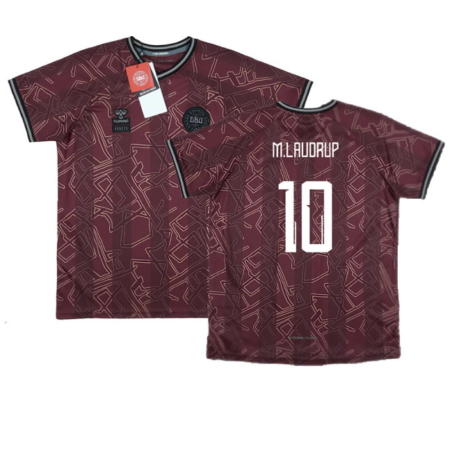 2024-2025 Denmark Special Edition Hummel x Halo Shirt (Kids) (M.Laudrup 10)-SoccerKits Hub | Buy Soccer Jerseys Online
